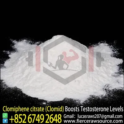 क्लोमीफीन साइट्रेट (क्लोमिड) रॉज़ पाउडर CAS:50-41-9
